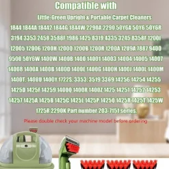 1400B Rengöringsmaskin Ersättningsdelar för 2458 1986 1425 3194 3353 3588F 3698Z Fläckborstverktyg Tillbehör B