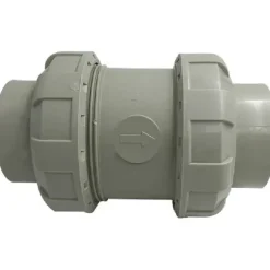 Backventil (envägs) grått vattenblock läckageskyddsventil tvättmaskin diskmaskin 20mm