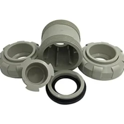 Backventil (envägs) grått vattenblock läckageskyddsventil tvättmaskin diskmaskin 20mm