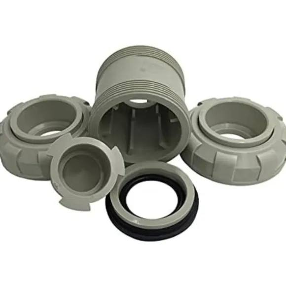 Backventil (envägs) grått vattenblock läckageskyddsventil tvättmaskin diskmaskin 20mm