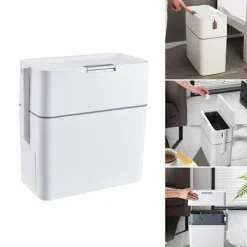Badrums soptunna automatisk förpackning sopbehållare hushålls soptunna