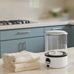 Bärbar Mini Tvättmaskin för Underkläder och Strumpor med Digital Display