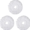Byte av 3-pack mopphuvud för orkansnurrmoppar, mikrofiberpåfyllningar, rund standardstorlek