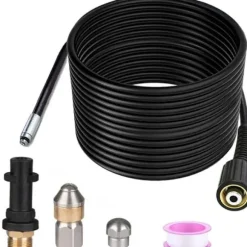 [CA] 15 m högtrycksslangrengörare för Kärcher K2-K7/HD/HDS 180 Bar [JUN]