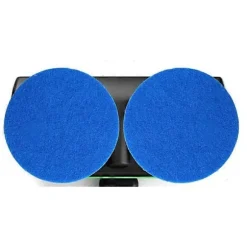[CA] Elektrisk golvrengörare med roterande mopp, skrubber, polermaskin, golvrengöringsverktyg two blue