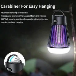 {CACA}2024 Zappify 2.0 Myggdödare, USB Uppladdningsbar Portabel Myggdödare