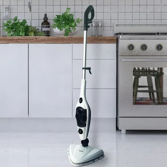 Champion Ångmopp 10-in-1 1500W SM210 Vit/Svart