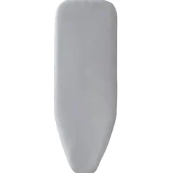 110*34cm Dragsko Strykbrädesöverdrag Bekvämt Universal Bomullsöverdrag Fläckbeständigt Tjockt Skyddande Brännskydd_YF Anti Hot Silver