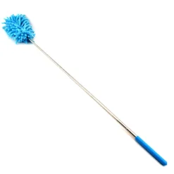 （75cm）6-pack Mikrofiberdammvippa med Teleskopiskt Skaft