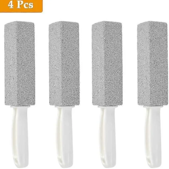 DB 4-pack Pimpsten Toalettrengörare Med Handtag - Toalett Pimpsten Rengöringssten För Kök Badrum Pool Hushållsrengöring Fötter