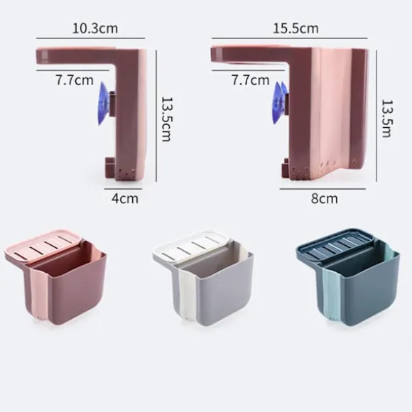 Diskbänk papperskorg Diskbänk silkorg ROSA Pink
