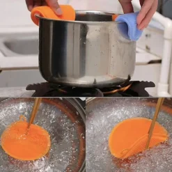 Disksvamp i silikon - Magnic Silicone Dish Sponge Washing multifärg