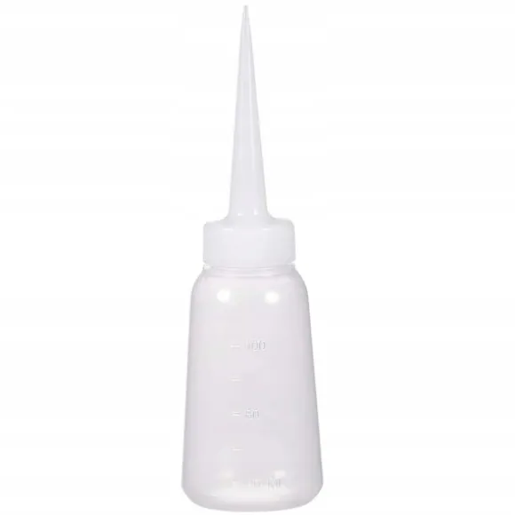Dosflaska med Dispenser 100Ml – Säker Förvaring av Kemikalier | PE-Material | Precision för Lösningsmedel och Rengöring
