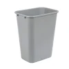 /EA/10 gallon kommersiell papperskorg, grå, 1-pack