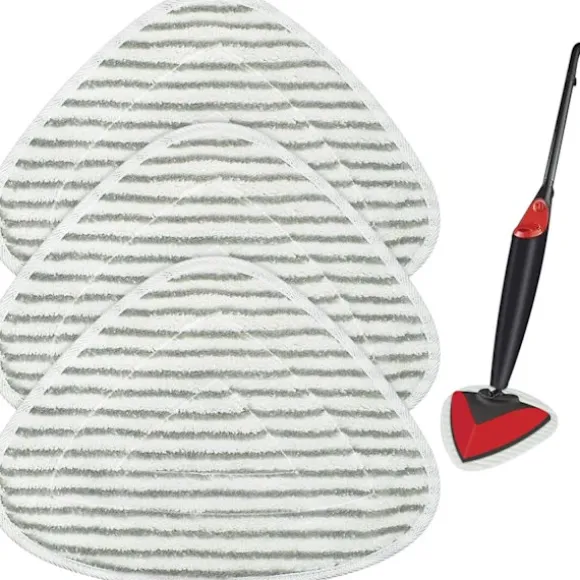 /EA/ Mikrofiber Ångmopp Ersättningsdynor Kompatibla med Vileda Steam & Vileda Steam Plus, Maskintvättbara