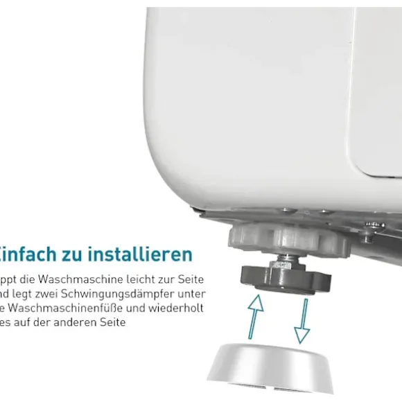 /EA/4 st Anti-vibrationsgummifötter för tvättmaskin