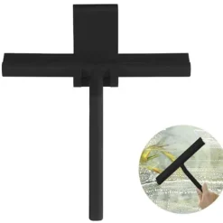 /EA/Silikongummiblad dusch bilskrapa badrumsskrapa badrumsduschskrapa klar glasväggrengöring för duschglas, fönster med silikon