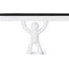 /EA/UMBRA Buddy Rakel. Buddy duschskrapa, vit färg, storlek 26,7x15,9x5,1cm