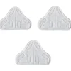 /EA/25x17,5CM Mikrofiber Ersättningsdynor för H2O/H20 X5 Ångmopp (3-pack)