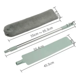 Enklare rengöring under soffan Städmopp - Easyclean - Dammvippa Silver