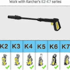 Ersättningssprutpistol för Kärcher K2 K3 K4 K5 K6 K7 tvätt