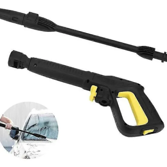 Ersättningssprutpistol och sprutlans för Kärcher K2 K3 K4 K5 K6 K7 högtryckstvätt, snabbkopplingsvattenstrålepistol för Kärcher K2 K7-serien (LGL)