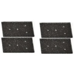 Filterset för torktumlare till Whirlpool - 4-pack kompatibla 481010716911_Billiga Gåvor Black