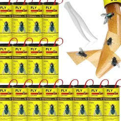 Flugfälla flugfångare flugpapper rulle 16-pack