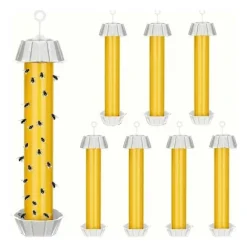 Flugfälla Klisterfällor för Inomhus och Utomhus 10-pack Fånga Alla Flugor. Klisterfällor för Utomhus (FMY) Yellow