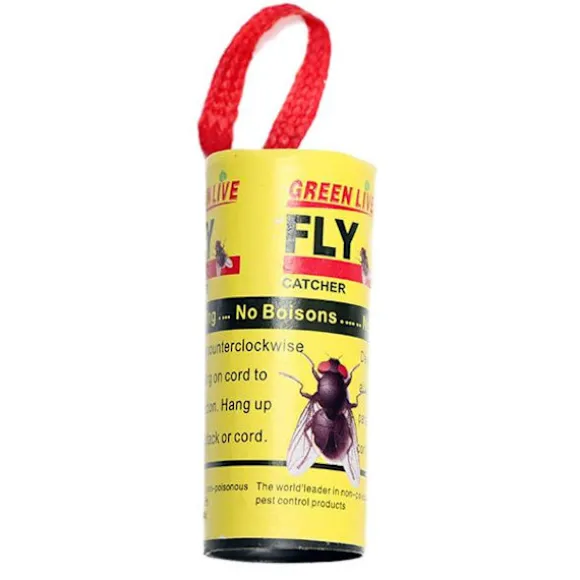 Flugfångare / Flugfälla / Myggfångare - Klister Tejp (4-pack)