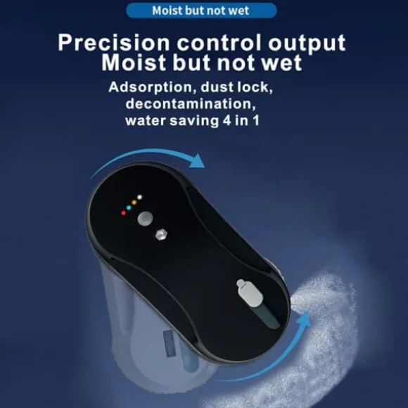 Fönster rengöring robot APP smart kontroll automatik vatten spray glas rengöring hög sug effekt dammsugare