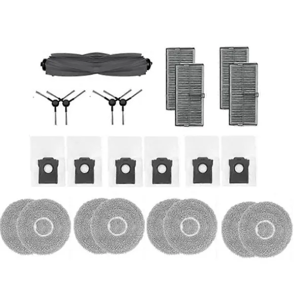 För Dreame L10s Ultra Gen 2 / L30s Ultra / L30 Pro Ultra Robotdammsugare Rulle Sidoborste HEPA-filter As Shown