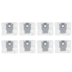För Roborock Q8 Max Q8 Max+ Q5 Pro Q5 Pro+ Ersättningstillbehör Dammsugarpåsar Delar 8PCS