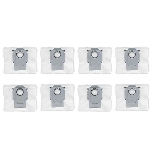 För Roborock Q8 Max Q8 Max+ Q5 Pro Q5 Pro+ Ersättningstillbehör Dammsugarpåsar Delar 8PCS