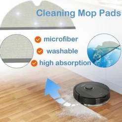 För Roborock Q8 Max/ Q5 Pro Huvudborste Sidoborste Hepa Filter Moppduk 51 plastic