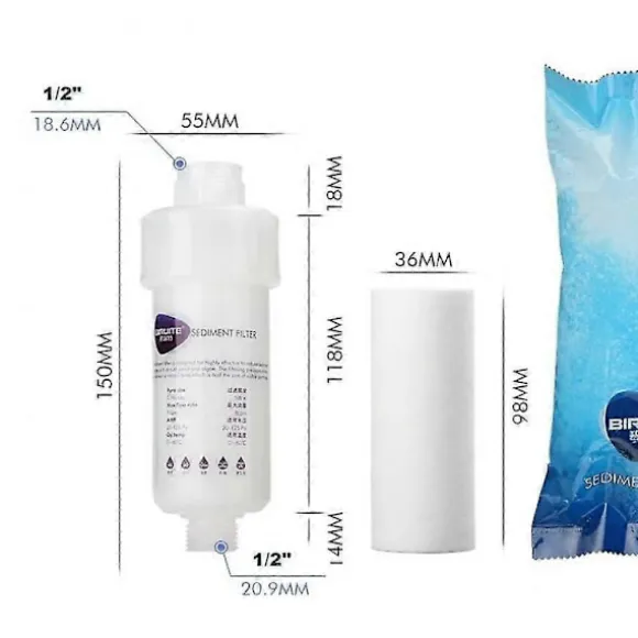 Förfilter Vattenfilter Tvättmaskin Fil