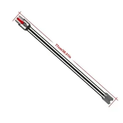 Förlängningsstång för V12 V10 Slim Metall Aluminium Rakt Rör Handhållen Stång Rör Dammsugare Reservdelar