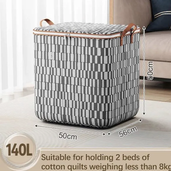 Förvaringsväskor, kraftiga flyttväskor, flyttkartonger, hopfällbara förvaringslådor för förvaring, camping, packning 48*48cm