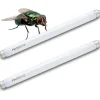 Fsl T8 F10w Bl Ersättningslampa För Myggdödarlampa, 34,5cm Uv-rör För 20w Myggdödare/insektsdödare (2st) (Fww)