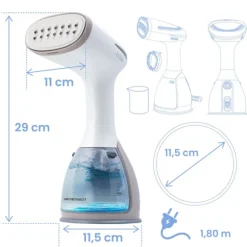 Garment Steamer 1500W – Handhållen Rynkborttagare för tyg