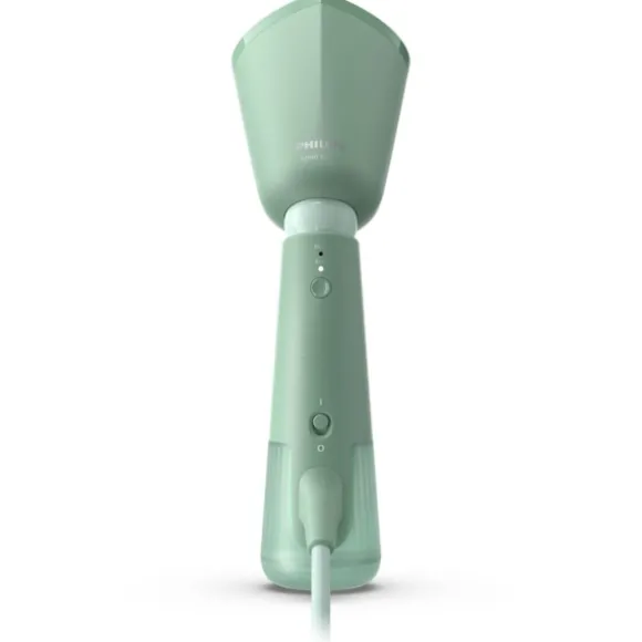 Handhållen ångkokare - PHILIPS - STH5010/70 - 1300 W - Vertikal ångning - Kontinuerligt ångflöde - Sladd: 2,5 m - Grön Grön