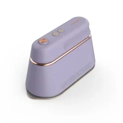 Handhållen ångstrykjärn Plaggstrykjärn Hemstrykjärn vit purple