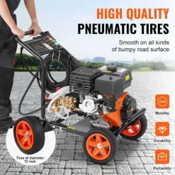 Högtryckstvätt - DUOKU - G250A - 4400 PSI - 15 L/min - Kopparpump