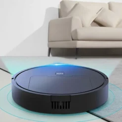 3-i-1 Moppande Robotdammsugare Med Schema Wi-fi/app Självladdande Robotdammsugare Flye242583 (FMY) Black