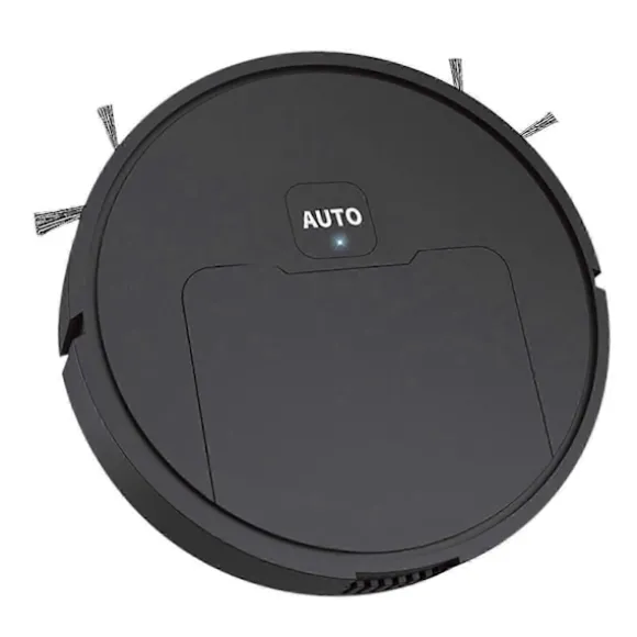 3-i-1 Moppande Robotdammsugare Med Schema Wi-fi/app Självladdande Robotdammsugare Flye242583 (FMY) Black