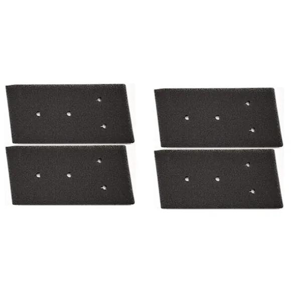 INF Filter för torktumlare 4-pack Whirlpool 481010716911 Svart