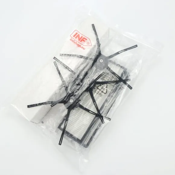 INF Tillbehör Xiaomi Roborock S5 Max/S50/S51/S55/S5/S60/S65/S6/S6 Pure/S6 MAXV 8 delar