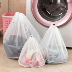 INF Tvättpåsar med fint nät 3-pack Vit