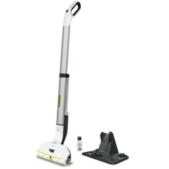 KARCHER EWM 2 - Trådlös el-mopp - Gör det möjligt att rengöra upp till 60 m² - För alla typer av hårda golv Gul