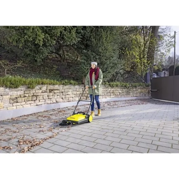 KARCHER Mekanisk sopmaskin S 4 - Gul och svart